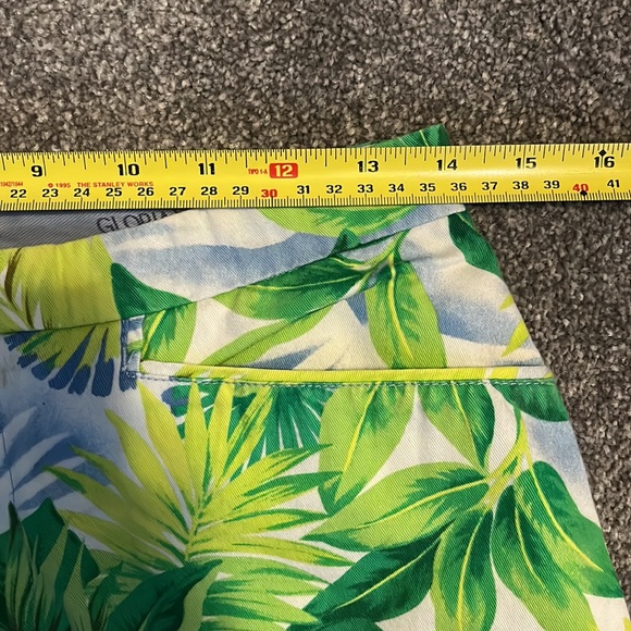 RARE Vintage GLORIA VANDERBILT High-Waisted Shorts Tropical Print - Womens 8 - Picture 6 of 8